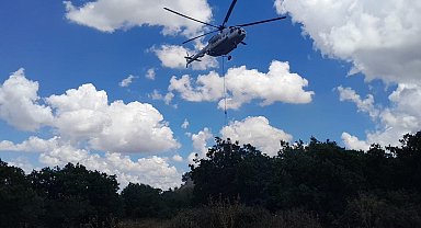 İstanbul - Silivri'de otluk alanda çıkan yangın ormana sıçradı