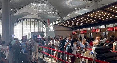 İstanbul - THY'den açıklama: Operasyonlarımız normal seyrine dönmektedir