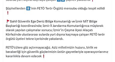 İzmir'de 'Kıskaç-21' operasyonu: 8'i FETÖ mensubu 10 kişi yakalandı