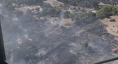 İzmir'de orman yangını