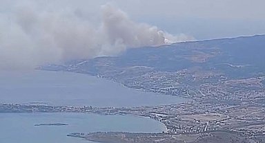 İzmir'de orman yangını