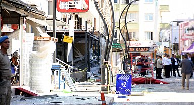 İzmir'deki patlamanın ardından hasar tespit çalışmaları başlatıldı