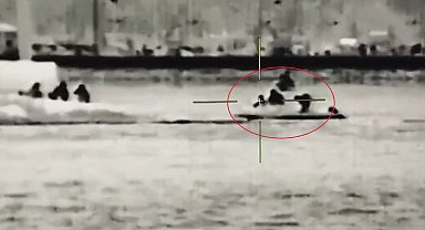 Kaçak midye avlarken termal kameraya yakalanan 3 şüpheliye 393 bin TL ceza