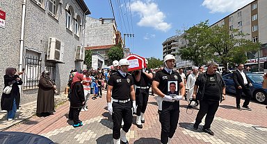 Kalp krizinden yaşamını yitiren emniyet müdür yardımcısı toprağa verildi