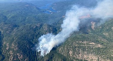 Kanada'da iki bölgede orman yangını