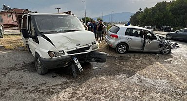 Karabük'te zincirleme kaza: 4 yaralı