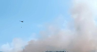 Kastamonu'da yıldırım düşmesiyle çıkan yangında 2'nci gün