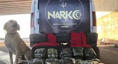 Kayseri'de 10,7 kilo uyuşturucu ele geçirildi