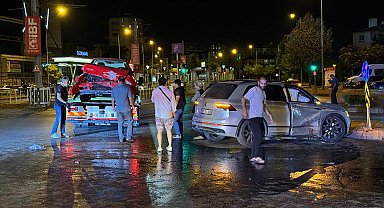 Kayseri'de cip ile otomobil çarpıştı: 4 yaralı