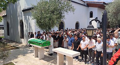 Kazadan sonra dünyaya getirdiği bebeğini kucağına alamadan ölen Pınar, toprağa verildi