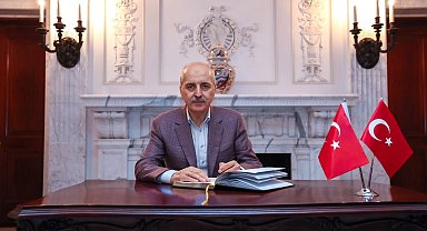 Kurtulmuş, Türkiye'nin Washington Büyükelçiliği'ni ziyaret etti