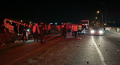 Kütahya'da zincirleme kaza: 1 ölü, 4 yaralı