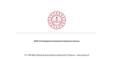 LGS'de öğrencilerin yüzde 96,21'i tercihlerine yerleşti