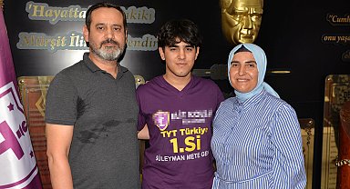 Mersin'deki YKS birincisi: İçimde kelebekler uçuştu