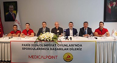 Milli cimnastikçiler, olimpiyata uğurlandılar