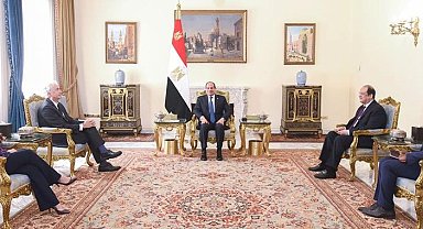 Mısır Cumhurbaşkanı Sisi, CIA Direktörü Burns ile bir araya geldi