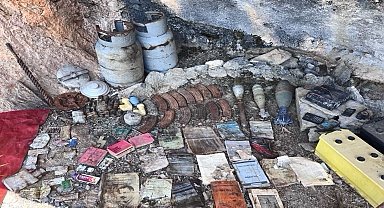 MSB: Pençe-Kilit bölgesinde çok sayıda mühimmat ele geçirildi