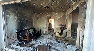 Muğla'da evde meydana gelen patlamanın ardından yangın çıktı: 1 yaralı