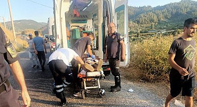 Otomobil dereye uçtu: 3 yaralı