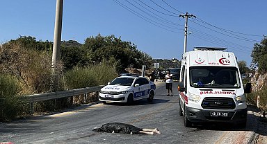 Otomobil ile motosiklet çarpıştı: 1 ölü, 2 yaralı