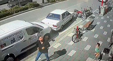 Pencereden düşen bebek yaralandı; o anlar kamerada