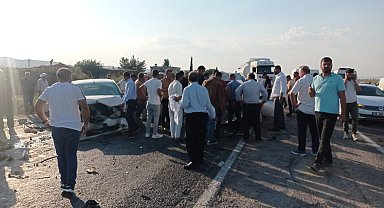 Şanlıurfa'da zincirleme kaza: 9 yaralı