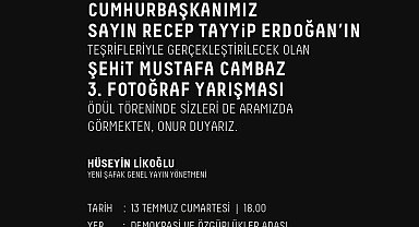 Şehit Mustafa Cambaz 3'üncü Fotoğraf Yarışması'nda ödüller sahiplerini bulacak