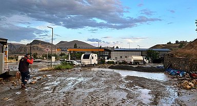 Sivas'ta sağanak etkili oldu