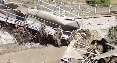 Sivas'ta sel sonrası hasar tespiti