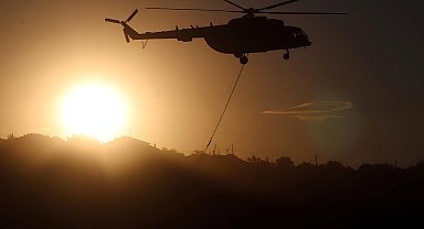 Soma'da orman yangını