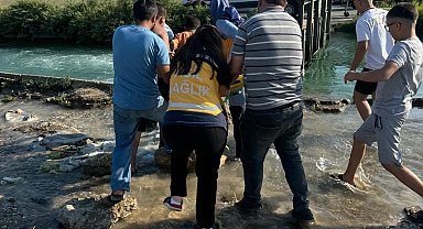 Sulama kanalına girip akıntıya kapılan 4 yaşındaki Cumali, boğuldu