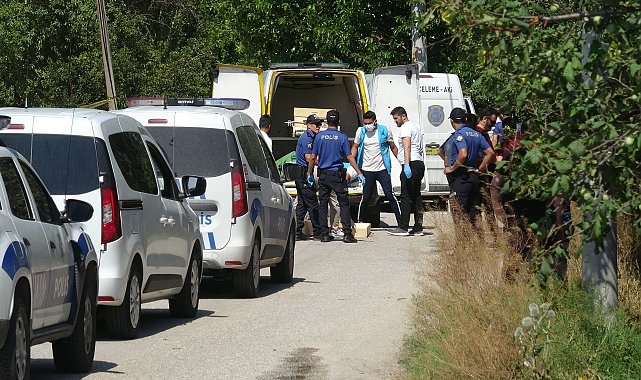 Sulama kanalında tabancayla vurulmuş olarak ölü bulundu