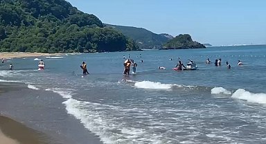 Tatil için geldiği Bartın'da denizde boğuldu