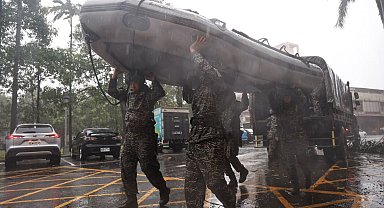 Tayvan'ı Gaemi Tayfunu vurdu: Ordu harekete geçti