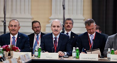 TBMM Başkanı Kurtulmuş: Filistinli kurbanları Ukraynalı kurbanlara eşit kabul etmelisiniz