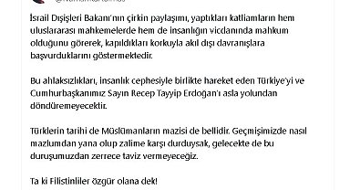 TBMM Başkanı Kurtulmuş'tan, İsrail Dışişleri Bakanı'na tepki