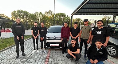 Tekirdağ'da 8 göçmen ile 1 organizatör yakalandı