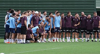 Trabzonspor, Ruzomberok maçı hazırlıklarını tamamladı