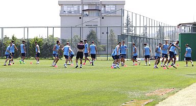 Trabzonspor'da yeni sezon hazırlıklarını sürdürdü