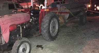 Traktör şaftına kıyafetini kaptıran kadın öldü