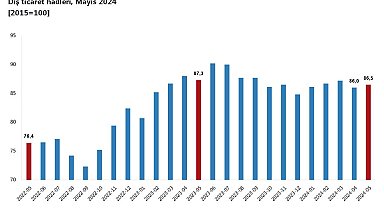 TÜİK: Dış ticaret haddi mayısta 0,8 puan azaldı