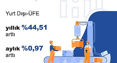 TÜİK: Yurt dışı üretici fiyatları haziranda arttı