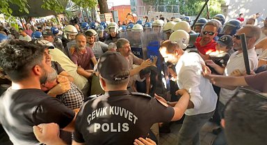 Tunceli'de sınır ötesi operasyon protestosuna 1 gözaltı
