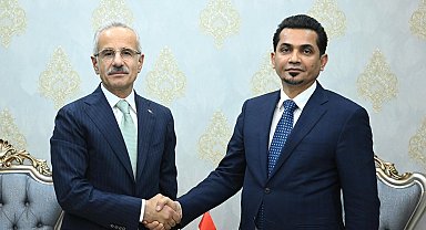 Ulaştırma Bakanı Uraloğlu, Iraklı mevkidaşı Sadavi ile görüştü