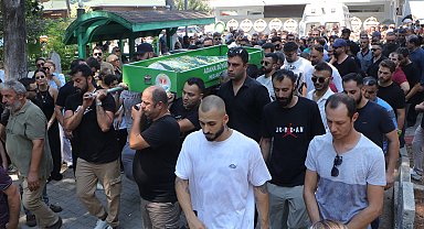 Uzman çavuş bacanağının öldürdüğü spor eğitmeni, toprağa verildi