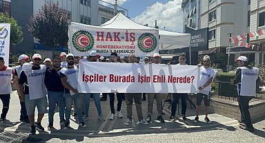 Yalova Belediyesi'nde işten çıkarılan 89 personel çadır kurup, eylem yaptı