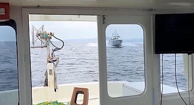 Yunan Sahil Güvenlik botu, Gökçeada açıklarında Türk balıkçı teknesine çarptı