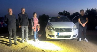 Yunanistan'a kaçarken yakalanan 2'si FETÖ şüphelisi 4 kişiye tutuklama