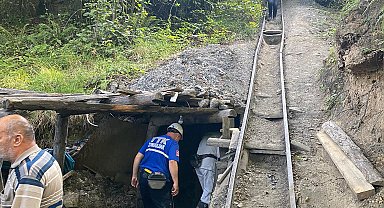 Zonguldak'ta kaçak maden ocağında göçük; 1 işçi mahsur kaldı