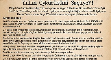 'Haldun Taner Öykü Ödülü' yarışması yılın öykücüsünü seçiyor